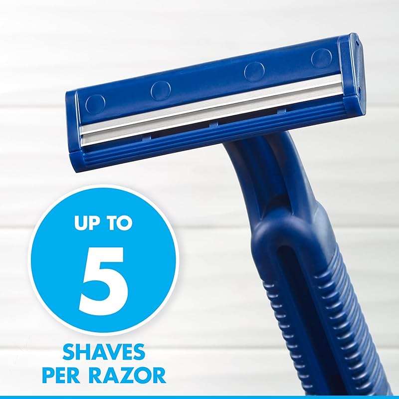Gillette Sensor2 Men's Disposable Razor, 12 Count (Pack of 3), Blue - Image 2