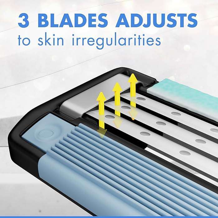 Gillette Mach3 Men's Disposable Razors, 3 Count - Image 3