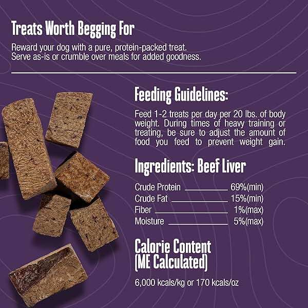 Whole Life Dog Just One Beef Liver Freeze Dried Dog Treats - Human Grade High Protein Food, Healthy Training Snacks, Freeze Dried Food Toppers, USA Made Natural Treats - 10 oz (Pack of 1) - Image 2