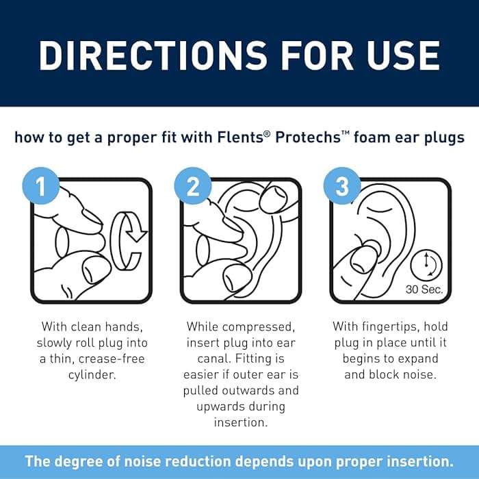 Flents Protechs Foam Ear Plugs, 10 Pair with Case for Sleeping, Snoring, Loud Noise, Traveling, Concerts, Construction, Studying, Work, Shooting, NRR 33, Purple, Disposable, Made in the USA - Image 6