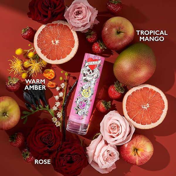 Ed Hardy Perfume for Women, Eau De Parfum Spray with Warm Amber Notes, 3.4 fl oz - Image 3