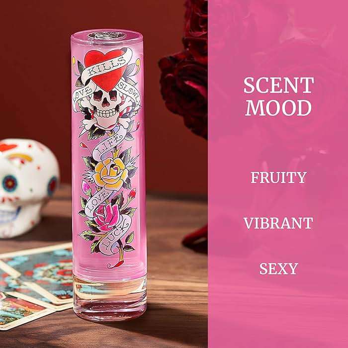 Ed Hardy Perfume for Women, Eau De Parfum Spray with Warm Amber Notes, 3.4 fl oz - Image 4
