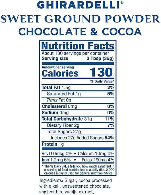 Ghirardelli Chocolate Sweet Ground Chocolate & Cocoa Beverage Mix, 10-Pound Package - Image 2