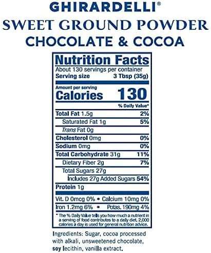 Ghirardelli Chocolate Sweet Ground Chocolate & Cocoa Beverage Mix, 10-Pound Package - Image 3
