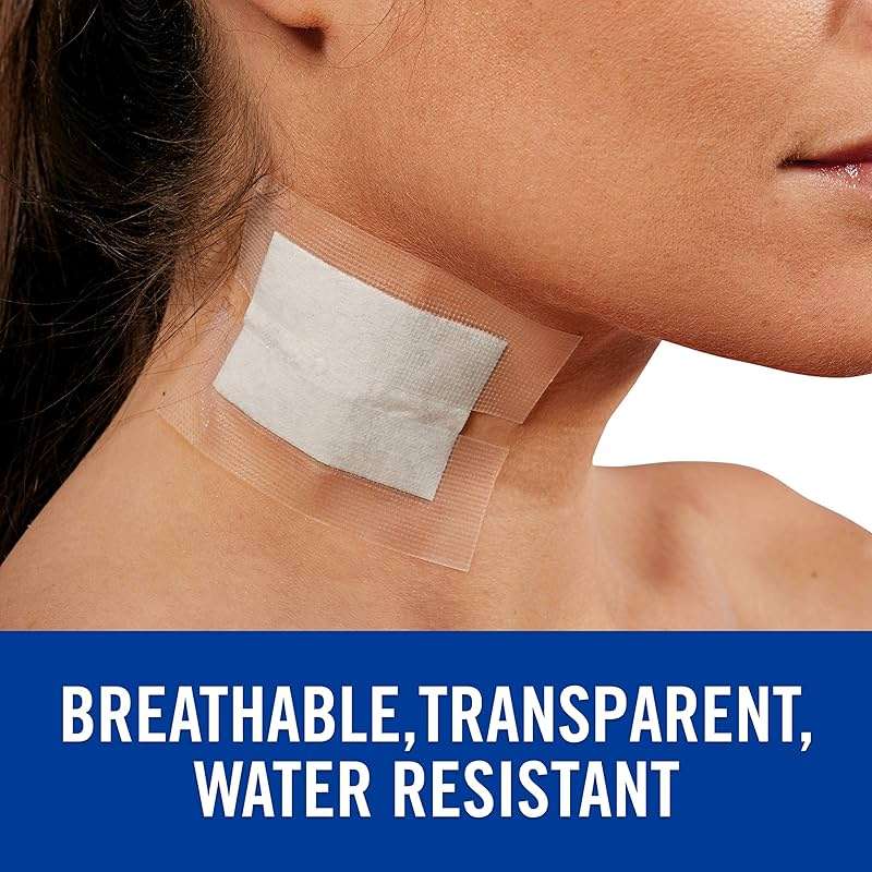 Nexcare Flexible Clear Tape, Waterproof Transparent Medical Tape, Secures Dressings and Catheter Tubing - 1 In x 10 Yds, 2 Rolls of Tape - Image 3