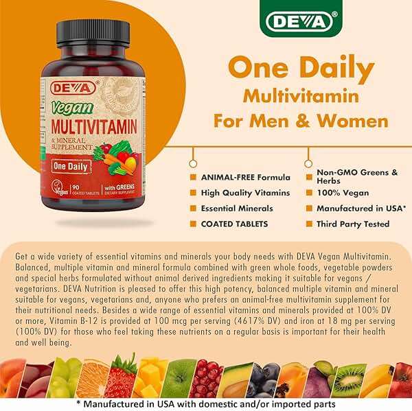 DEVA Vegan Multivitamin & Mineral Supplement with Iron 2-Pack, Spirulina, Chlorella, Ashwagandha, Broccoli & More, 90 Coated Tablets Each - Image 8