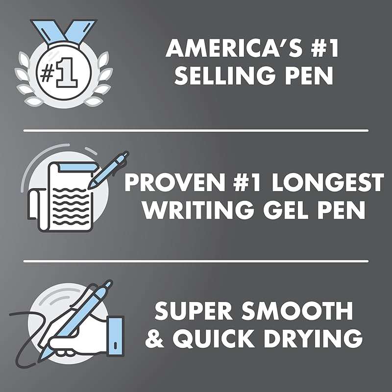 Pilot G2 Pens, Premium Refillable and Retractable Rolling Ball Gel Pens, Fine Point, 0.7mm, Black Ink, 12-Pack (31020) - Image 5