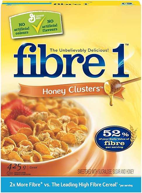 Fibre 1 Honey Cluster Cereal, 425g/15oz. - Image 9