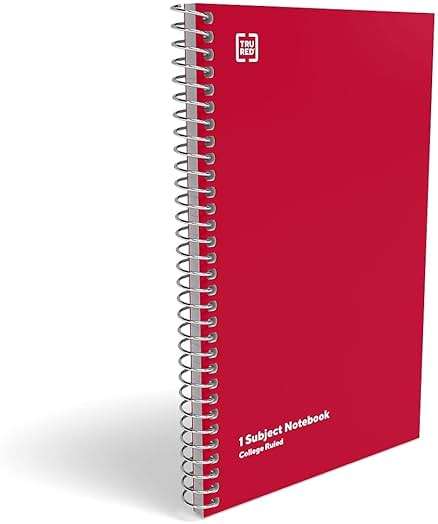 STAPLES 1‑Subject Spiral Notebook, College Ruled, 80 Sheets, Assorted Colors, 3‑Pack - Image 3