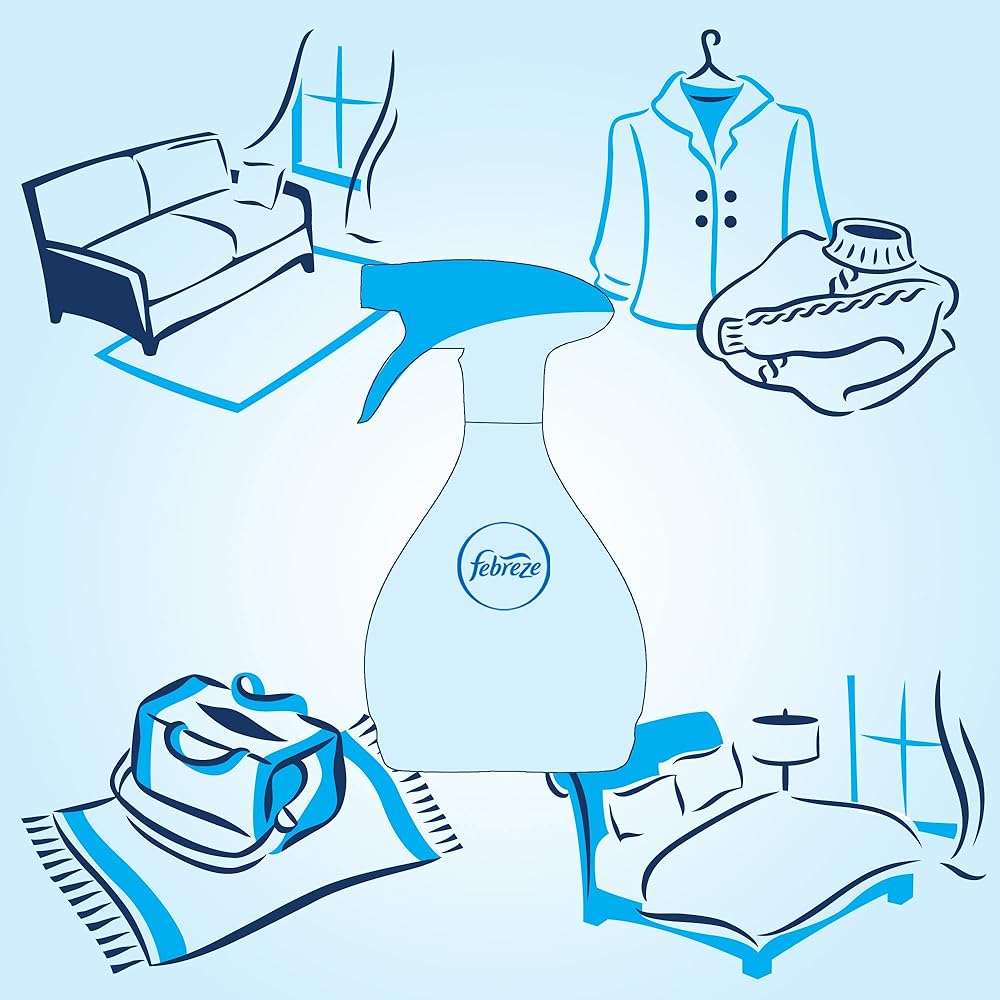 Febreze Fabric Refresher/Odor Eliminator, Spring and Renewal, 27 Oz Spray Bottle - Image 6