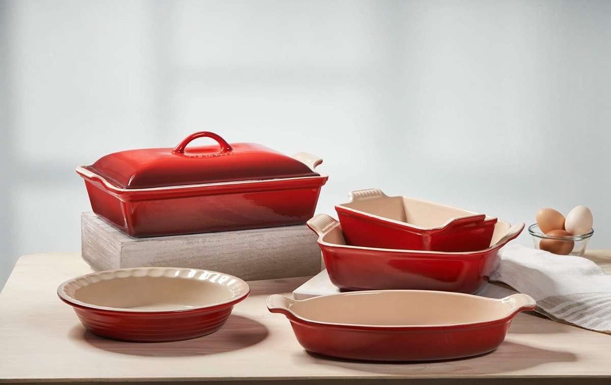 Heritage Oval Au Gratin Dish - Cerise - Image 2
