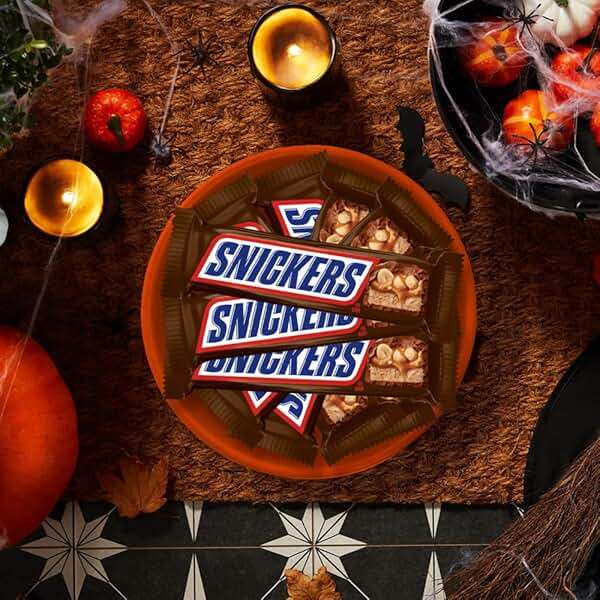 SNICKERS Full Size Bulk Milk Chocolate Candy Bars, 1.86 oz Bar, 48 ct Box - Image 4