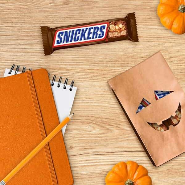 SNICKERS Full Size Bulk Milk Chocolate Candy Bars, 1.86 oz Bar, 48 ct Box - Image 6