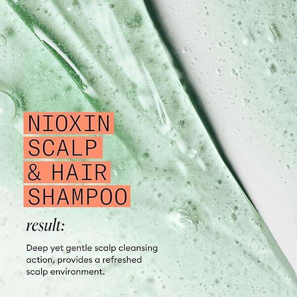 Nioxin System 4 Scalp + Hair Thickening Shampoo for Colored, Dry, & Damaged Hair with Progressed Thinning | Maintain Vibrant Color | Cleanse, Nourish & Boost Hair Density with Niacinamide & Biotin - Image 10