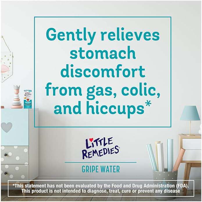 Little Remedies Gripe Water for Babies, With Chamomile, for Baby Gas Relief, No Alcohol or Artificial Dyes, 4 Fl Oz - Image 5