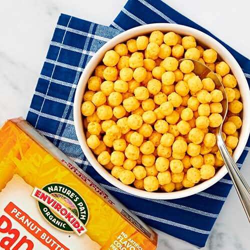 EnviroKidz Peanut Butter Panda Puffs Organic Cereal, 10.6 oz - Image 6