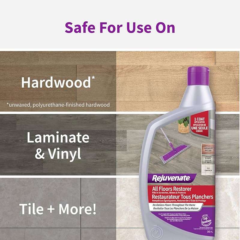 Rejuvenate All Floors Restorer Fills Scratches, Shines And Protects All Floor Types, Including Hardwood, Laminate, Vinyl And Tile, 32 Ounces - Image 6