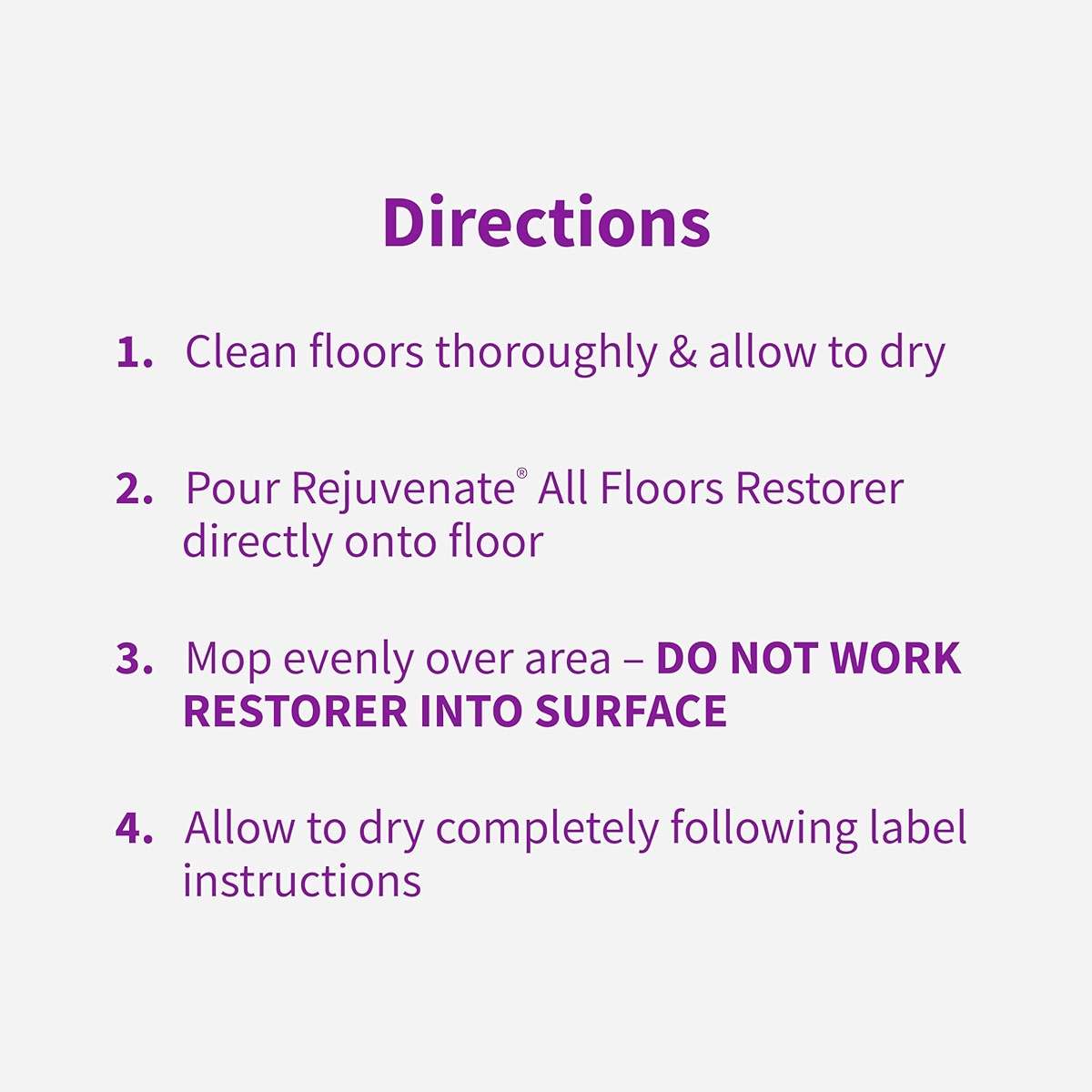 Rejuvenate All Floors Restorer Fills Scratches, Shines And Protects All Floor Types, Including Hardwood, Laminate, Vinyl And Tile, 32 Ounces - Image 8
