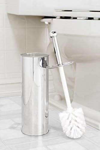 Bath Bliss Stainless Steel Toilet Brush Holder - Image 2