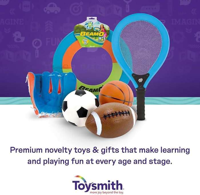 Get Outside Go! Easy Catch Ball & Glove Set Super Sport Outdoor Active Play Baseball by Toysmith (Packaging May Vary) Small - Image 8