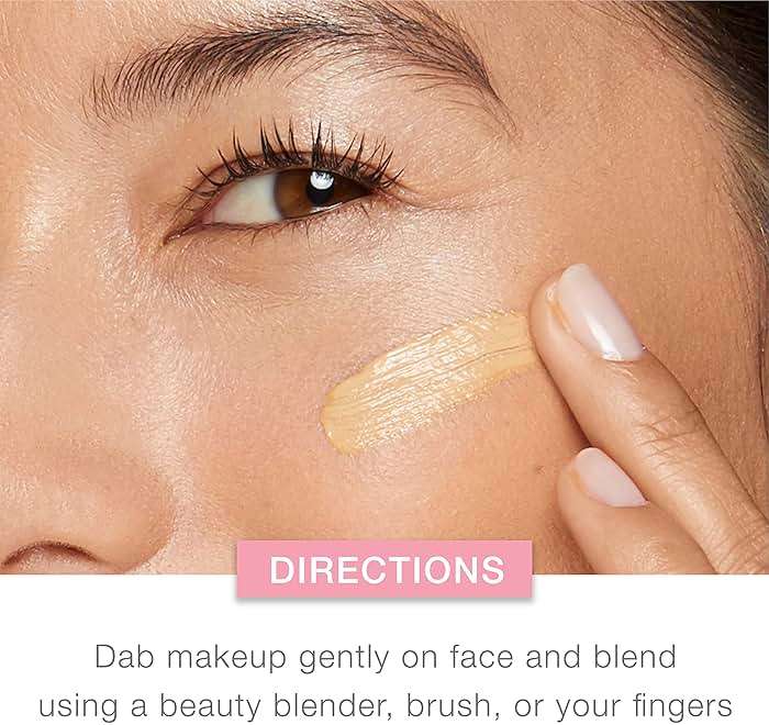 Neutrogena Healthy Skin Liquid Foundation Makeup with Broad Spectrum SPF 20 Sunscreen, Lightweight, Medium Coverage Makeup with Sunscreen and Pro-Vitamin B5, Buff 30, 1 fl. oz - Image 4