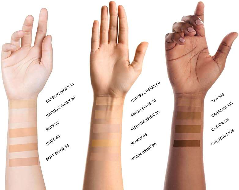 Neutrogena Healthy Skin Liquid Foundation Makeup with Broad Spectrum SPF 20 Sunscreen, Lightweight, Medium Coverage Makeup with Sunscreen and Pro-Vitamin B5, Buff 30, 1 fl. oz - Image 5