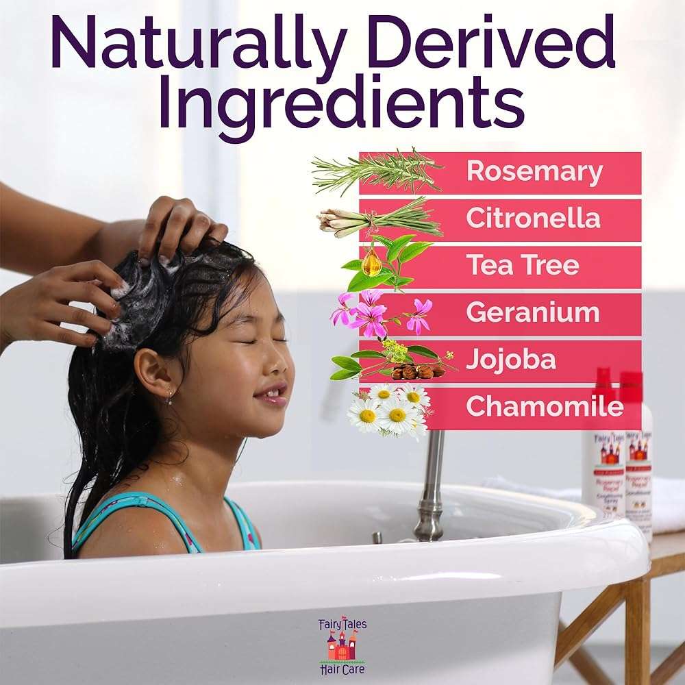 Fairy Tales Rosemary Repel Daily Kids Conditioner– Kids Like the Smell, Lice Do Not, 32 fl oz. (Pack of 1) - Image 3