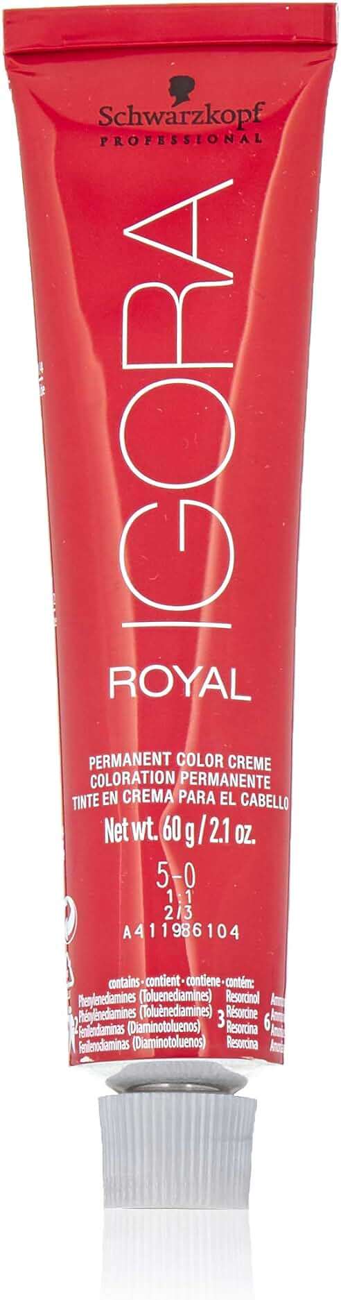 Schwarzkopf Professional Igora Royal Hair Color - 5-0 Light Brown - Image 1