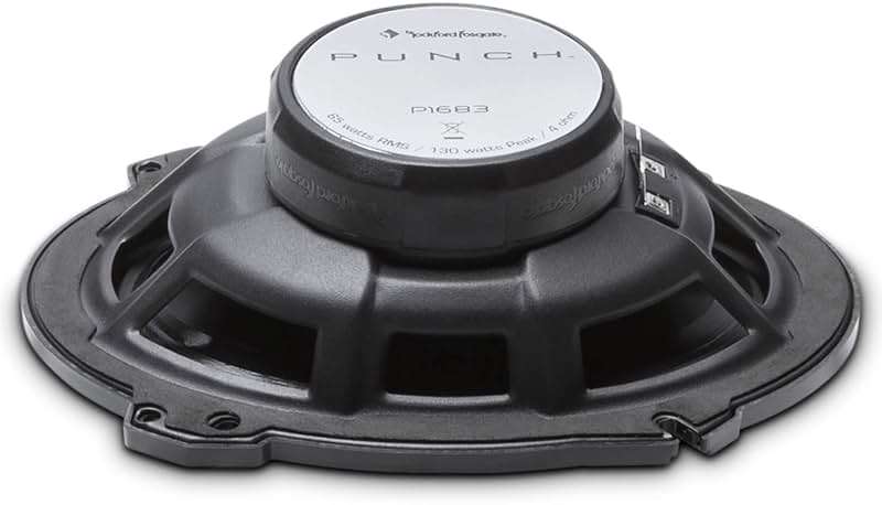 Rockford Fosgate P1683 Punch 6"x8" 3-Way Coaxial Full Range Speakers - Black (Pair) - Image 6