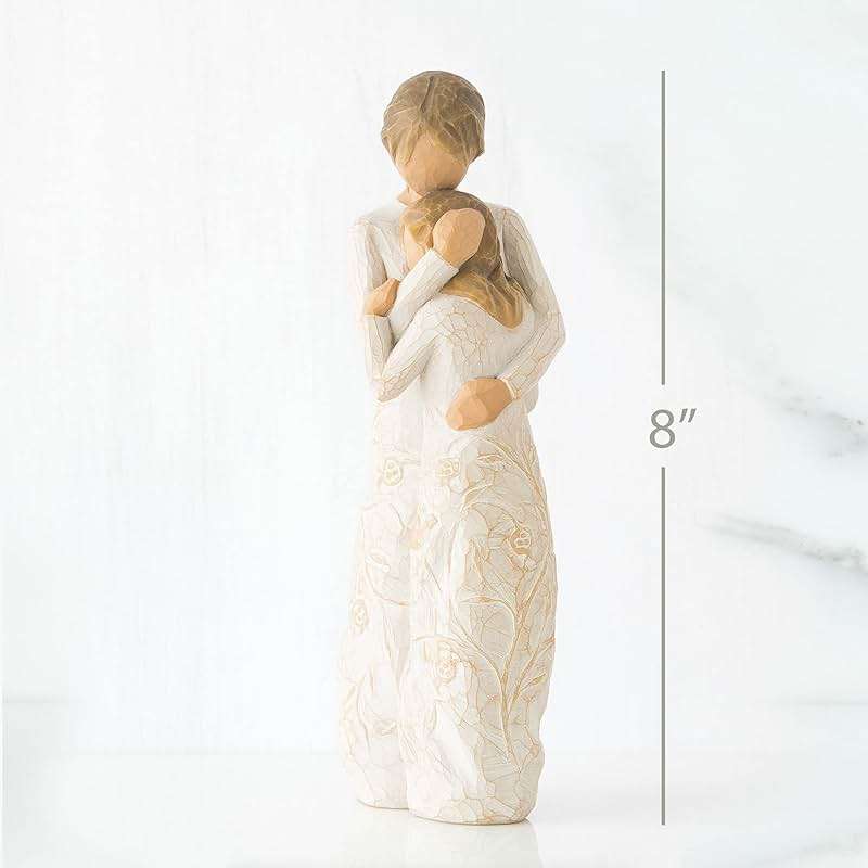Willow Tree Close to me, Apart or Together, Always Close to me, Expresses Loving Relationships Between Mother and Daughter, Sisters or Friendships, Sculpted Hand-Painted Figure - Image 3