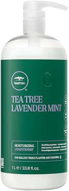Tea Tree Lavender Mint Moisturizing Conditioner, Hydrates + Soothes, For Coarse + Dry Hair - Image 1