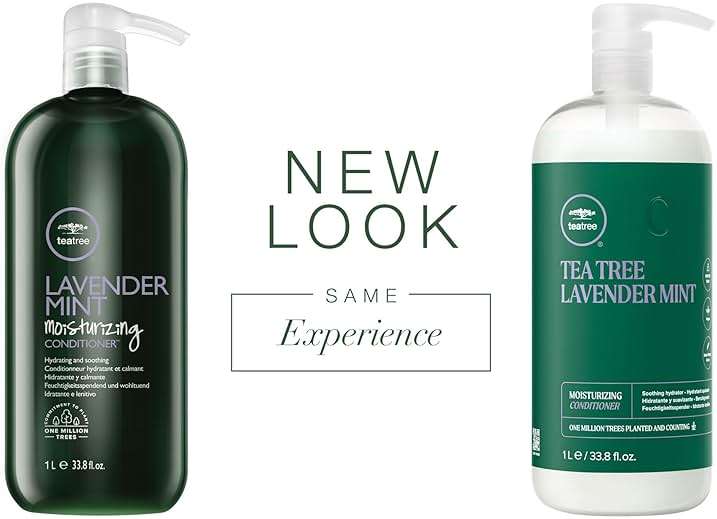 Tea Tree Lavender Mint Moisturizing Conditioner, Hydrates + Soothes, For Coarse + Dry Hair - Image 2
