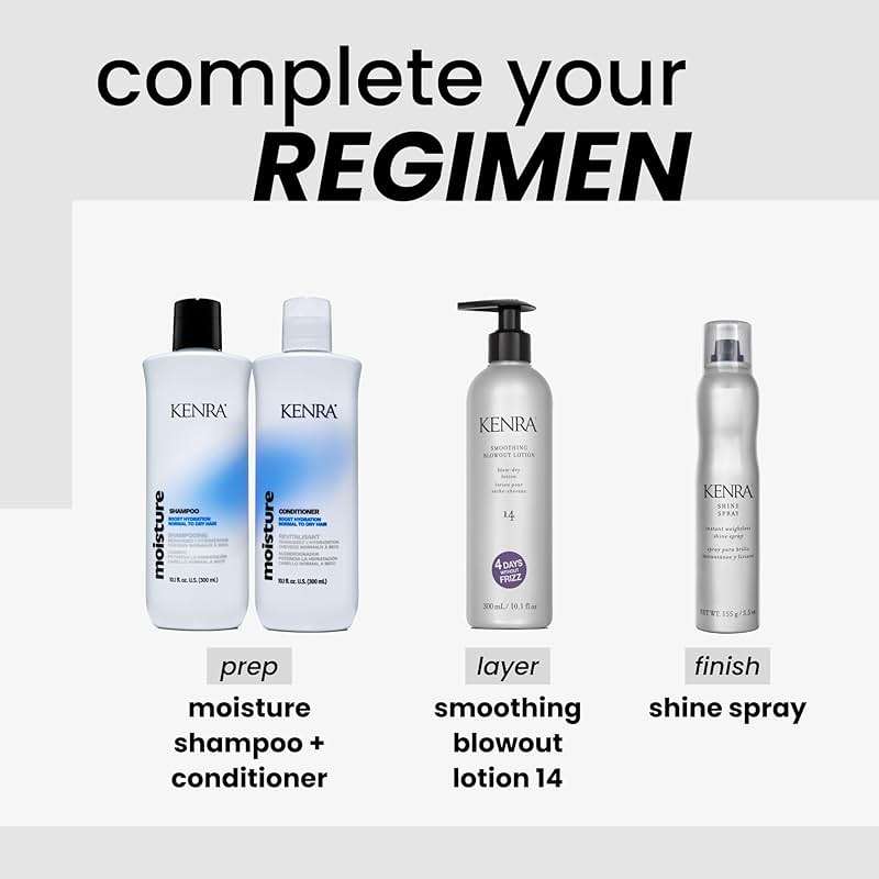 Kenra Shine Spray | Instant Weightless Shine Hairspray | Tames Frizz & Flyaways | Enhances Color Vibrancy | Lightweight, No Hold | All Hair Types - Image 5