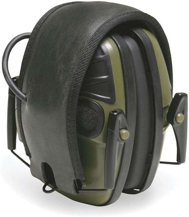 Howard Leight by Honeywell R-01526, Impact Sport Earmuffs, Olive Drab Green. - Image 4