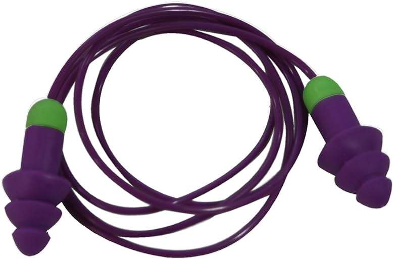 Moldex 6405 Rockets Corded Purple NRR 27 Packed 50 Per Box - Image 2