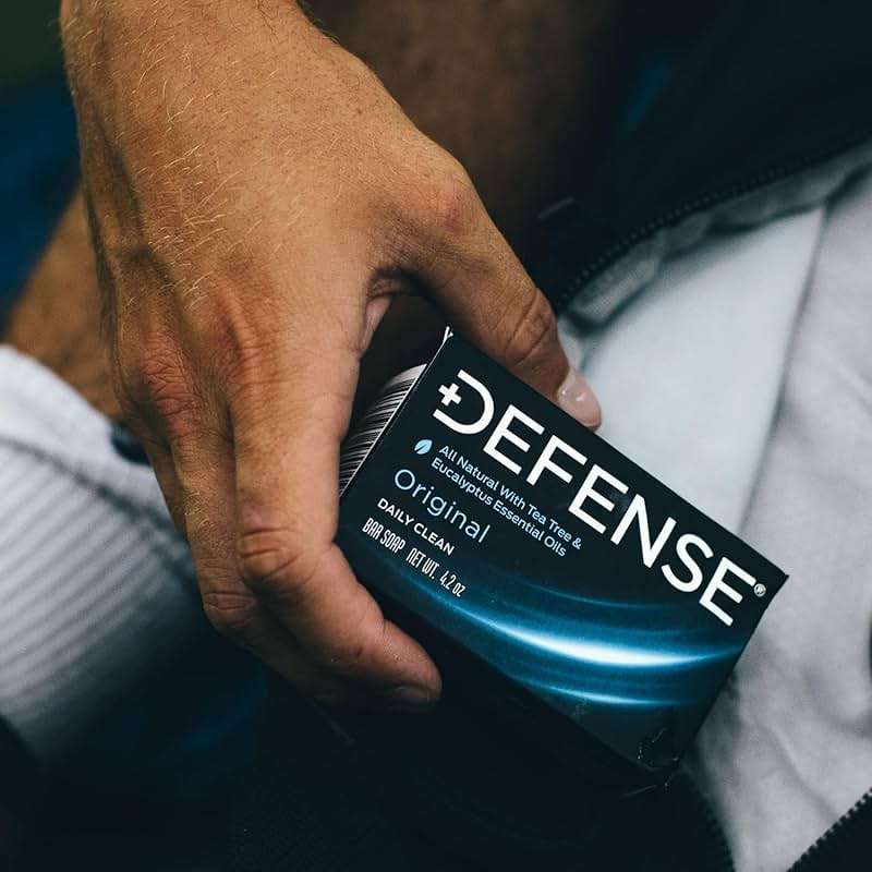 Defense Soap 5pk All Natural Tea Tree Bar Soap for Men | Made by Wrestlers with Tea Tree Oil & Eucalyptus Oil to Promote Healthy Skin - Image 5