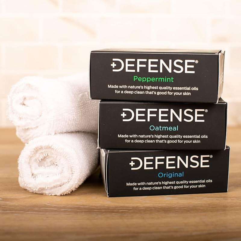 Defense Soap 5pk All Natural Tea Tree Bar Soap for Men | Made by Wrestlers with Tea Tree Oil & Eucalyptus Oil to Promote Healthy Skin - Image 7