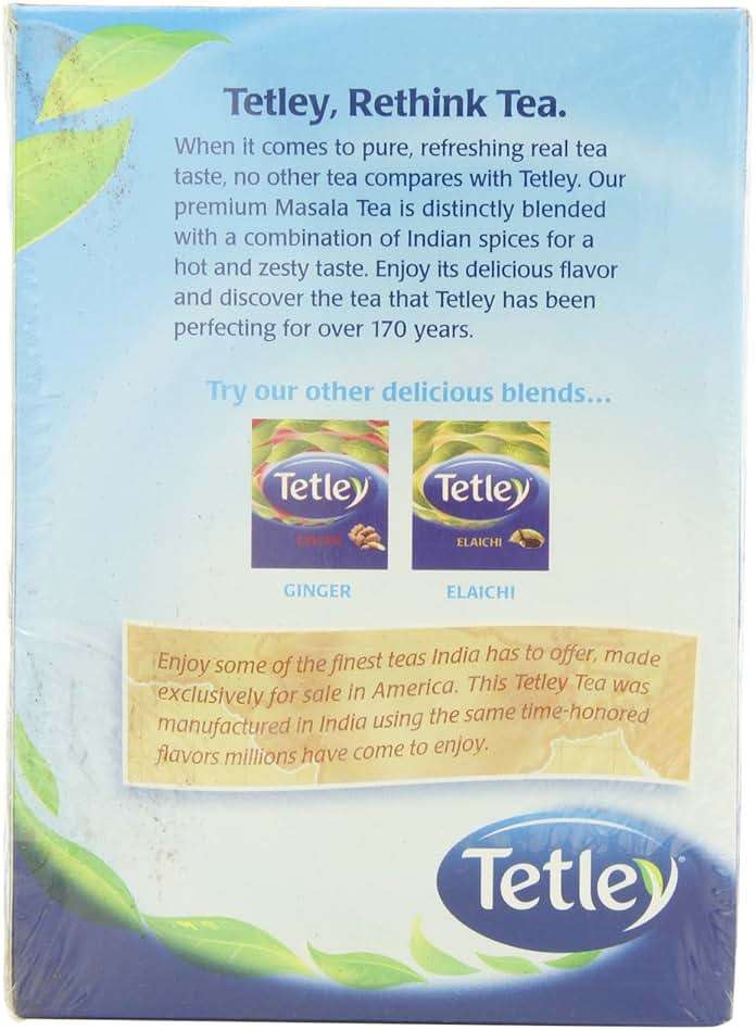 Tetley Tea, Masala, 72-Count Tea Bags (Pack of 3) - Image 3