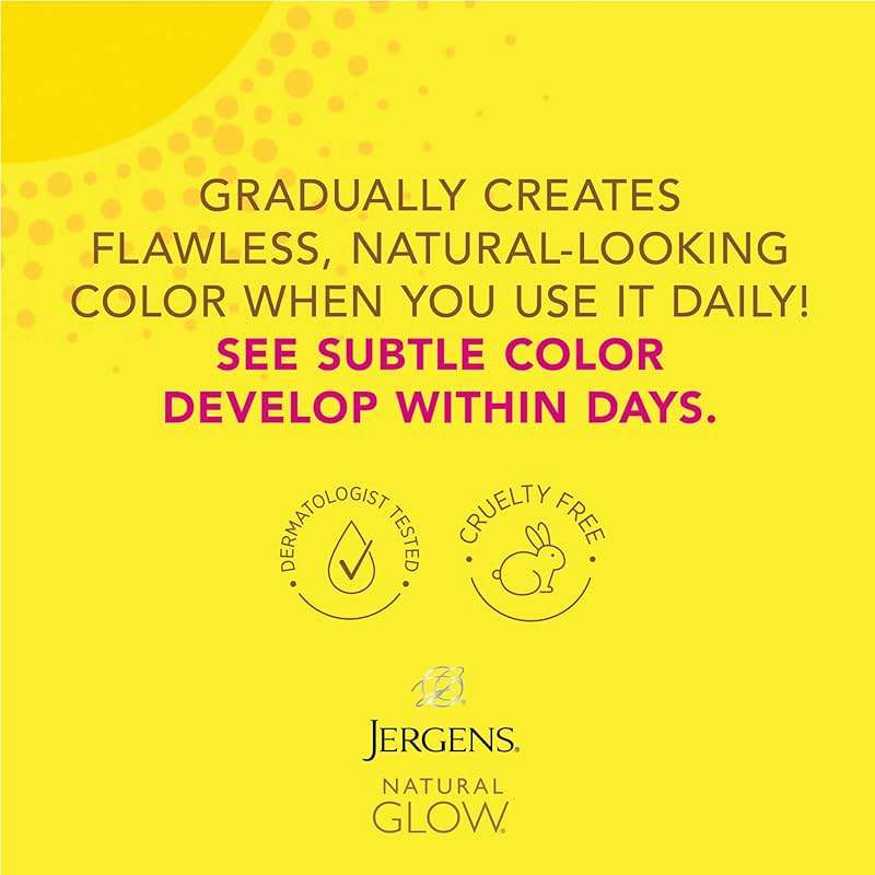 Jergens Natural Glow Daily Facial Moisturizer, Fair to Med 2 fl oz (59 ml) - Image 5