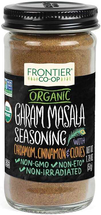 Frontier Co-op Organic Garam Masala, 2 Ounce Bottle, Northern Indian Spice Blend, Richly Spicy But Not Hot, Kosher, Non ETO - Image 1
