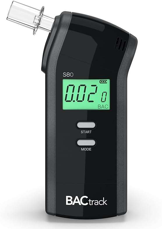 BACtrack S80 Breathalyzer | Professional-Grade Accuracy | DOT & NHTSA Approved | FDA 510(k) Cleared | Portable Breath Alcohol Tester for Professional & Personal Use - Image 1