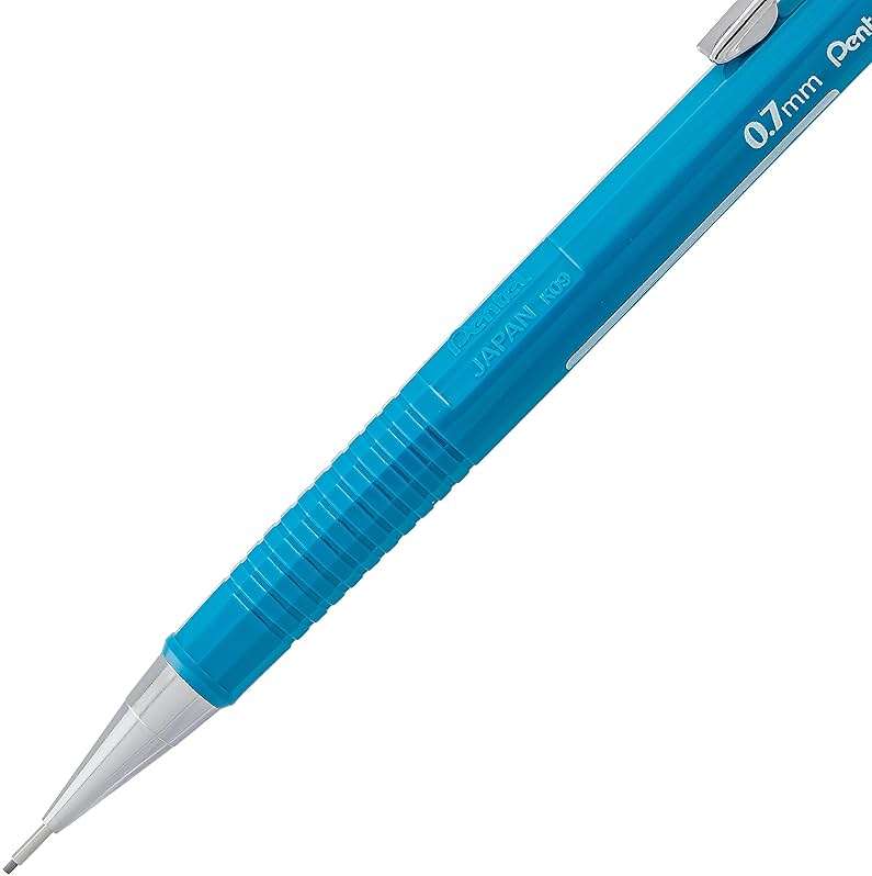 Pentel Sharp Mechanical Pencil, (0.7mm), Blue Barrel, Box of 12 (P207C) - Image 5