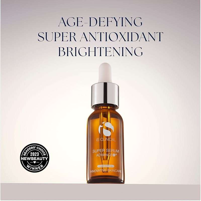 iS CLINICAL Super Serum Advance+, Anti-Aging Vitamin C Face Serum, reduces scaring and fine stretch marks - Image 3