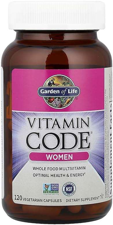 Garden of Life Multivitamin for Women, Vitamin Code Women's Multi - Whole Food Womens Multi Vitamins, Iron, Folate not Folic Acid, Vitamin A and Probiotics for Womens Energy, 120 Vegetarian Capsules - Image 3