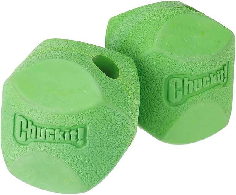 Chuckit! Erratic Ball Dog Toy, Medium (2.5 Inch), Pack of 2 Indoor and Outdoor Dog Toy - Image 2