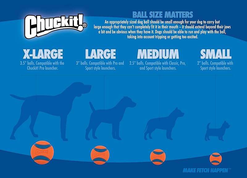 Chuckit! Erratic Ball Dog Toy, Medium (2.5 Inch), Pack of 2 Indoor and Outdoor Dog Toy - Image 5