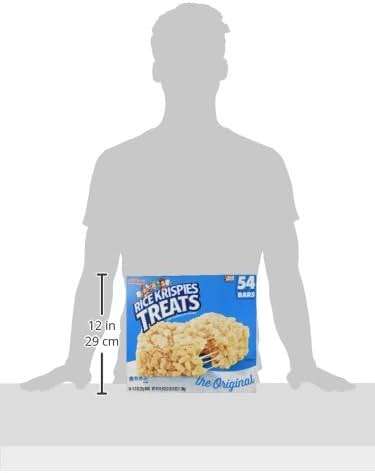 Kellogg's Rice Krispies Treats Original Crispy Marshmallow Squares .78 oz Bars - 54 Bars - Image 3