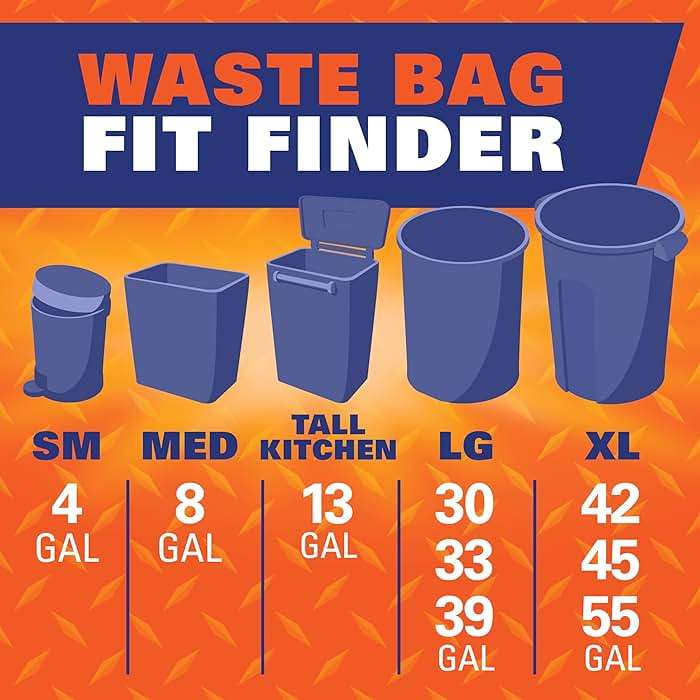 Hefty Easy Flaps Multipurpose Large Trash Bags, 30 Gallon, 40 Count - Image 8