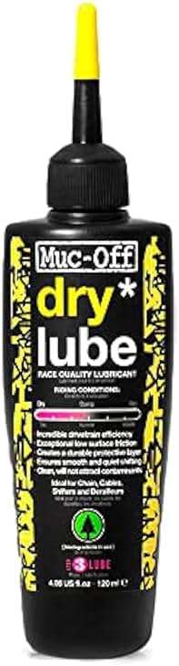 Muc-Off Bio Dry Bike Chain Lube 50ml Wax-Based Formula for Smooth Gear Shifts | Creates Protective Layer and Reduces Friction | Pipette System for Easy Application - Image 1