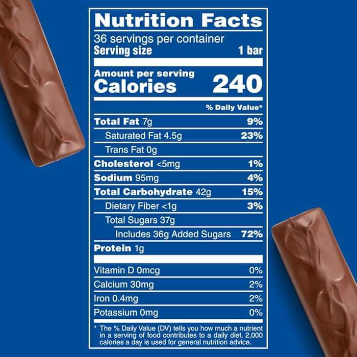 3 MUSKETEERS Milk Chocolate Candy Bars, Full Size, 36 Ct Bulk Candy Box - Image 2